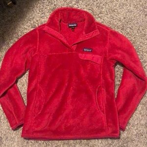 Pink Patagonia pullover